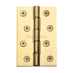 M Marcus Heritage Brass Hinge with Phosphor Washers 102mm x 66mm