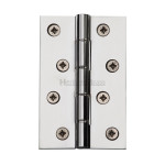 Heritage Brass Hinge with Phosphor Washers – 102 x 66mm
