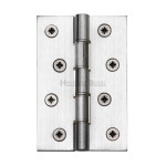 M Marcus Heritage Brass Hinge with Phosphor Washers 102mm x 66mm