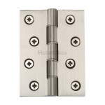 M Marcus Heritage Brass Hinge with Phosphor Washers 102mm x 76mm