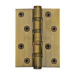 M Marcus Heritage Brass Ball Bearing Hinges 102mm x 76mm x 3mm