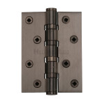 M Marcus Heritage Brass Ball Bearing Hinges 102mm x 76mm x 3mm