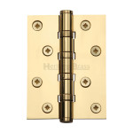 Heritage Brass Ball Bearing Hinges – 102 x 76 x 3mm