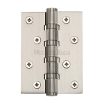 M Marcus Heritage Brass Ball Bearing Hinges 102mm x 76mm x 3mm