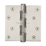 M Marcus Heritage Brass Hinge with Ball Bearing 102mm x 102mm x 3mm