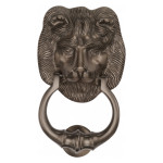 M Marcus Heritage Brass Lion Door Knocker 177 x 107mm