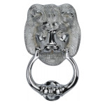 M Marcus Heritage Brass Lion Door Knocker 177 x 107mm