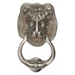 M Marcus Heritage Brass Lion Door Knocker 177 x 107mm