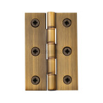 M Marcus Heritage Brass Hinge with Phosphor Washers 76mm x 50mm