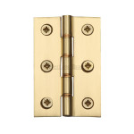 M Marcus Heritage Brass Hinge with Phosphor Washers 76mm x 50mm