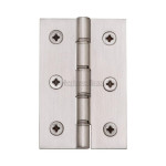 M Marcus Heritage Brass Hinge with Phosphor Washers 76mm x 50mm