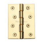 M Marcus Heritage Brass Hinge with Phosphor Washers 102mm x 76mm