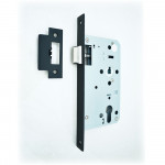 Architectural DIN Latch Case – Matt Black Powder Coated