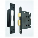 79mm case depth, 57mm backset, square forend bathroom lock