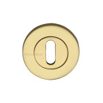 M Marcus Heritage Brass Round Standard Key Escutcheon 53mm 