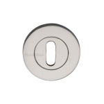 M Marcus Heritage Brass Round Standard Key Escutcheon 53mm 