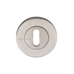 M Marcus Heritage Brass Round Standard Key Escutcheon 53mm 