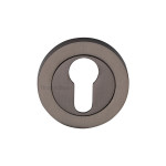 M Marcus Heritage Brass Round Euro Profile Cylinder Escutcheon 53mm 