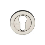 M Marcus Heritage Brass Round Euro Profile Cylinder Escutcheon 53mm 