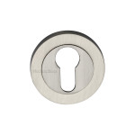 M Marcus Heritage Brass Round Euro Profile Cylinder Escutcheon 53mm 