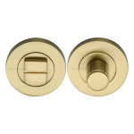 M Marcus Heritage Brass Round Thumbturn & Emergency Release 53mm 