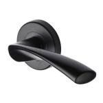 M Marcus Sorrento Treviso Design Door Handle Lever Latch on Round Rose