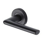 M Marcus Sorrento Lena Design Door Handle Lever Latch on Round Rose