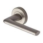 M Marcus Sorrento Lena Design Door Handle Lever Latch on Round Rose