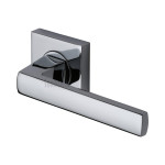 M Marcus Sorrento Axis Design Door Handle Lever Latch on Square Rose