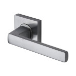 M Marcus Sorrento Axis Design Door Handle Lever Latch on Square Rose