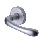 M Marcus Sorrento Donna Design Door Handle Lever Latch on Round Rose