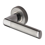 M Marcus Sorrento Milan Design Door Handle Lever Latch on Round Rose