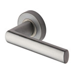 M Marcus Sorrento Milan Design Door Handle Lever Latch on Round Rose