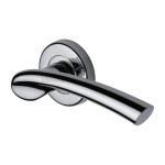 M Marcus Sorrento Paris Design Door Handle Lever Latch on Round Rose