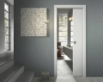 Scrigno Pocket Door System – Single FD30 Fire Door Imperial Size