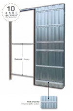 Scrigno Pocket Door System – Single Door Metric Size