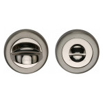 M Marcus Heritage Brass Round Thumbturn & Emergency Release for Bathroom & Bedroom Doors 53mm 