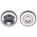 M Marcus Heritage Brass Round Thumbturn & Emergency Release for Bathroom & Bedroom Doors 53mm 