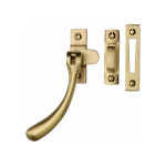 M Marcus Heritage Brass Teardrop End Design Casement Window Fastener