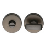 M Marcus Heritage Brass Round Thumbturn & Emergency Release for Bathroom & Bedroom Doors 35mm 