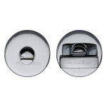 M Marcus Heritage Brass Round Thumbturn & Emergency Release for Bathroom & Bedroom Doors 35mm 