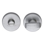 M Marcus Heritage Brass Round Thumbturn & Emergency Release for Bathroom & Bedroom Doors 35mm 