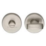 M Marcus Heritage Brass Round Thumbturn & Emergency Release for Bathroom & Bedroom Doors 35mm 