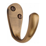 M Marcus Heritage Brass Victorian Coat Hook