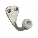 M Marcus Heritage Brass Traditional Single Robe Hook