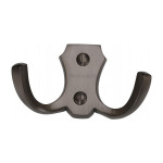 M Marcus Heritage Brass Double Coat Hook