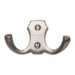 M Marcus Heritage Brass Double Coat Hook