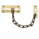 M Marcus Heritage Brass Door Security Chain 100mm