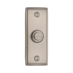 M Marcus Heritage Brass Oblong Bell Push 83 x 33mm
