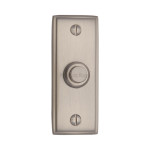M Marcus Heritage Brass Oblong Bell Push 83 x 33mm